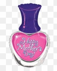 30 Happy Motheru0027s Day Nail Polish Bottle Manicure Balloon - Happy Mothers Day Nail Emoji,Manicure Emoji
