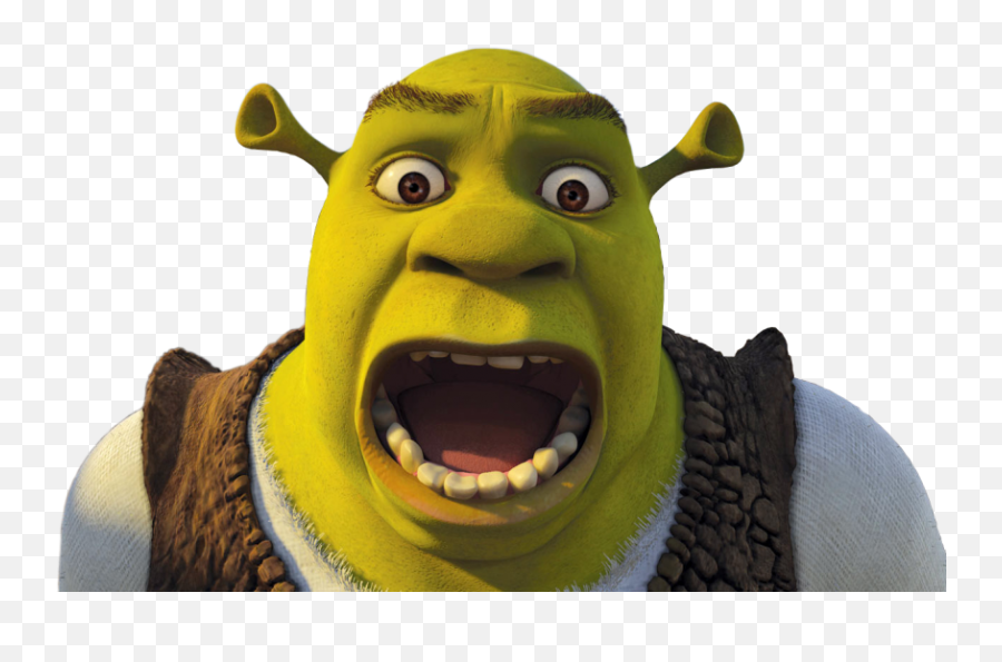 Angry Shrek High Quality Hd Png Transparent Images - Shrek Png Emoji,Screaming Emoji No Background