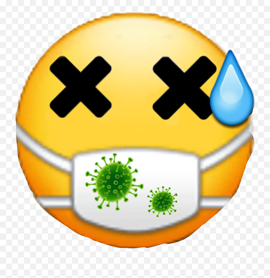 Verde Emoji Emojiverde Virus Sticker - Virus Emoji Transparent Background,Coronavirus Emoji