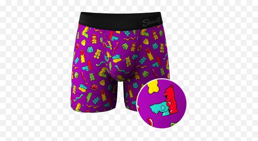 Vase Ball Hammock Pouch Underwear - Gummy Bear Underwear Emoji,Bruins With Bear Emojis
