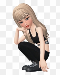 Blackpink Zepeto - Zepeto Girl Full Body Emoji,Blackpink Members Emojis