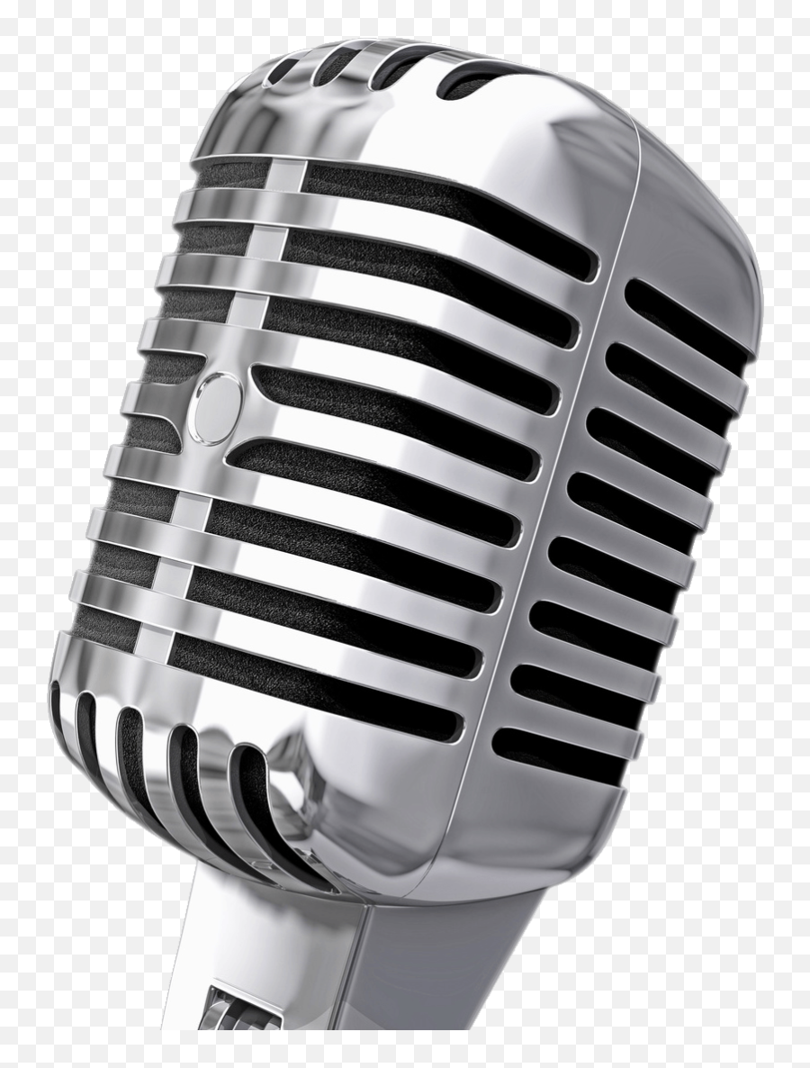 Vintage Microphone Transparent Stick Png - Clipartix Microphone Png Emoji,Microphone Emoji Transparent