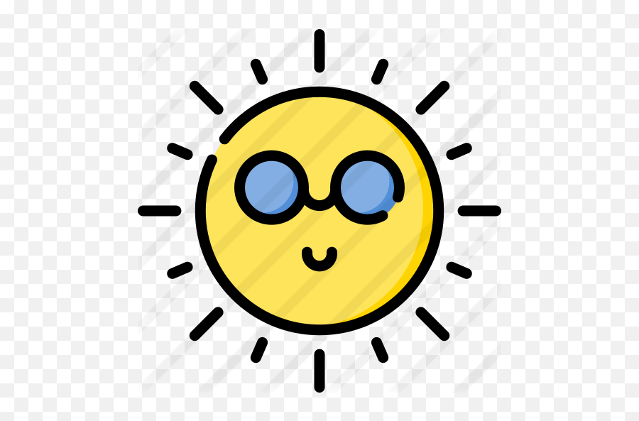 Sunny - Opportunity Vector Emoji,Weather Emoticon