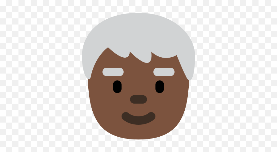 Older Person Emoji With Dark Skin Tone Meaning And Pictures - Meaning,Emoji Skin Tones