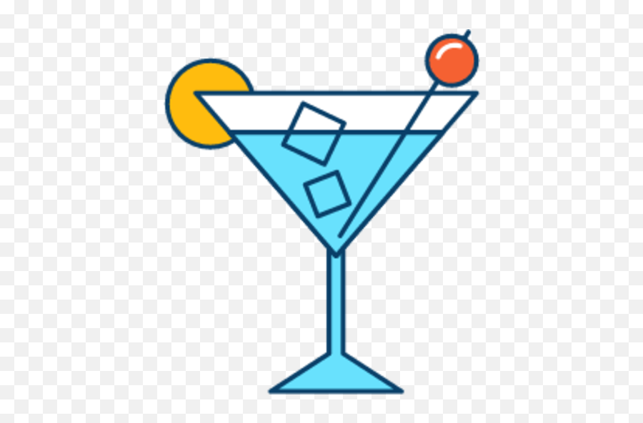 Cocktail Illustration - Download For Free U2013 Iconduck Emoji,Emojis Icons Cockte