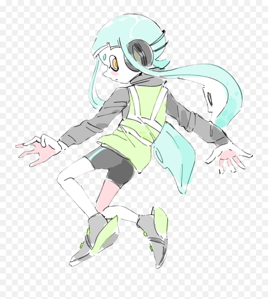 Splatoon2 Agent3 Splatoon Sticker - Fictional Character Emoji,Splatoon Emojis