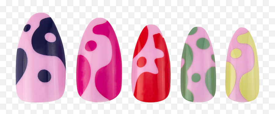 Queen Of Hearts Press On Nail Kit Paintlab Emoji,Pink Heart Emoji Html