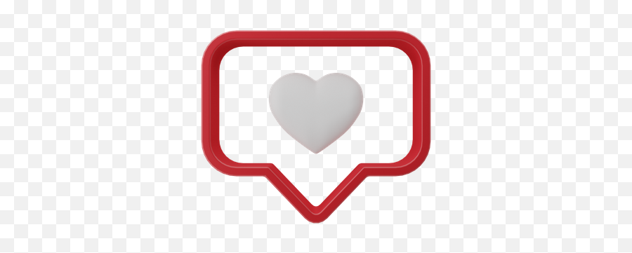 Premium Panic Heart Emoji 3d Illustration Download In Png,Instagram Heart Emoji