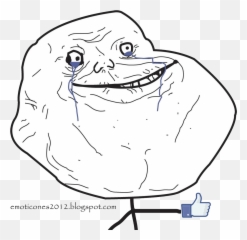 Gif Animado De Forever Alone Like Y Deslike - Ugly Emoji,Forever Alone Emoji