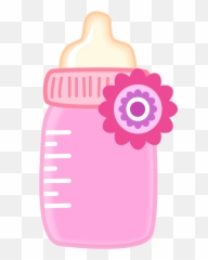 Baby Girl Clipart Png - Babygirl Paperrosa Momis Designs Emoji,Baby Bottle Emoji