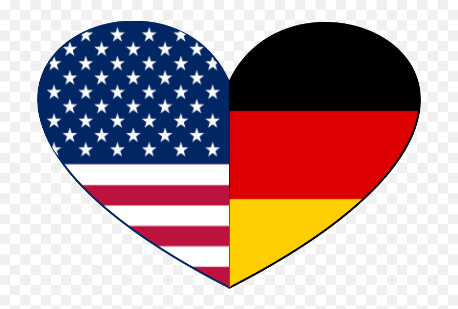 Archrivals Goss International And Manroland Web Systems - German And American Flag Together Emoji,America Flag Emoji