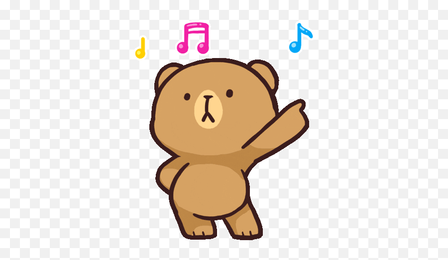 53 Music U0026 Dancing Ideas In 2021 Cute Gif Love Gif Cute - Bear Mocha Emoji,Dancing Hot Dog Emoji