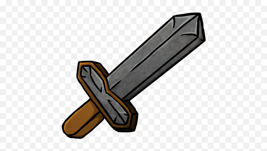 Stone Sword Icon Minecraft Iconset Chrisl21 - Iron Sword Emoji,Curling Stone Emoji