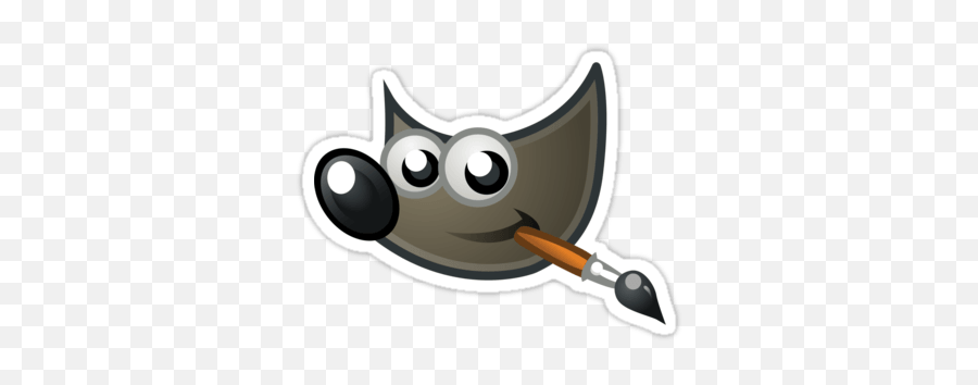 Gimp Stickers And T - Gimp Logo No Background Emoji,Gimp Emoji