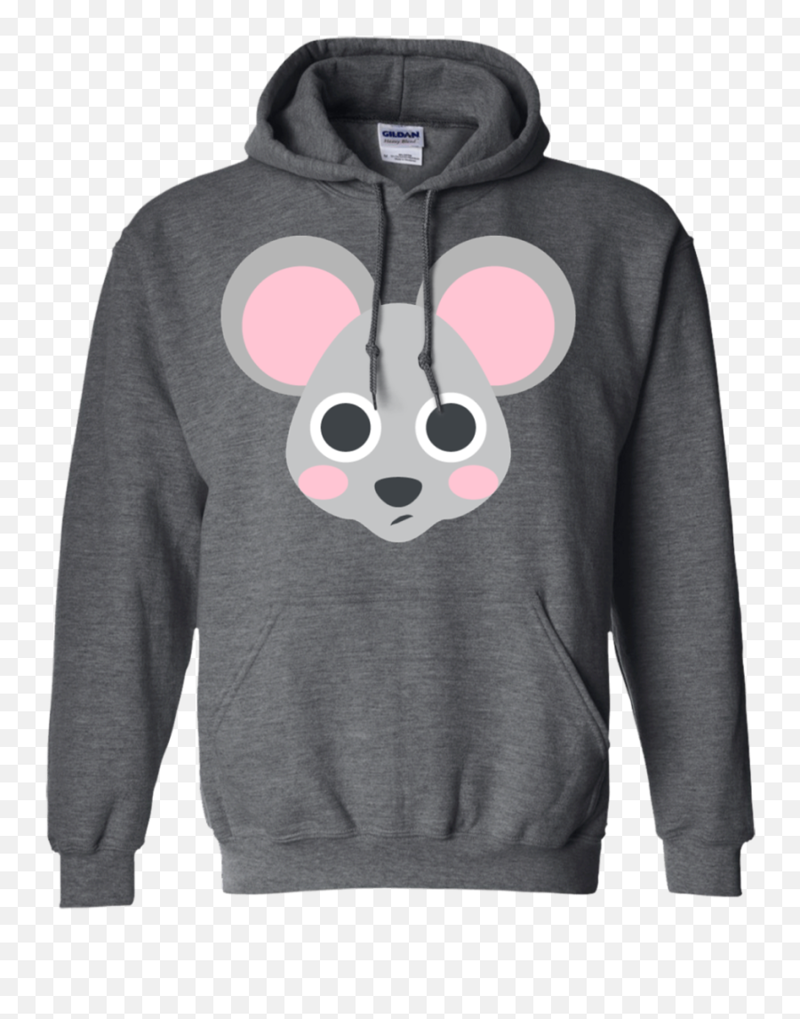 Mouse Face Emoji Hoodie - Black Vampire Diaries Hoodie,Abcd Emoji