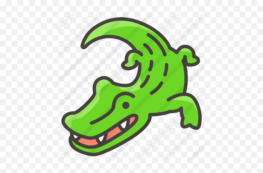 Cocodrilo - Iconos Gratis De Animales Crocodile Icon Png Emoji,Emoticon Con Birrete