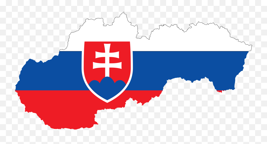 Slovakia Flag - Slovakia Map Flag Png Emoji,Slovakia Flag Emoji