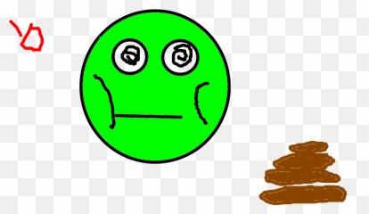 Cara De Nojo Desenho - Happy Emoji,Emoticon Tédio