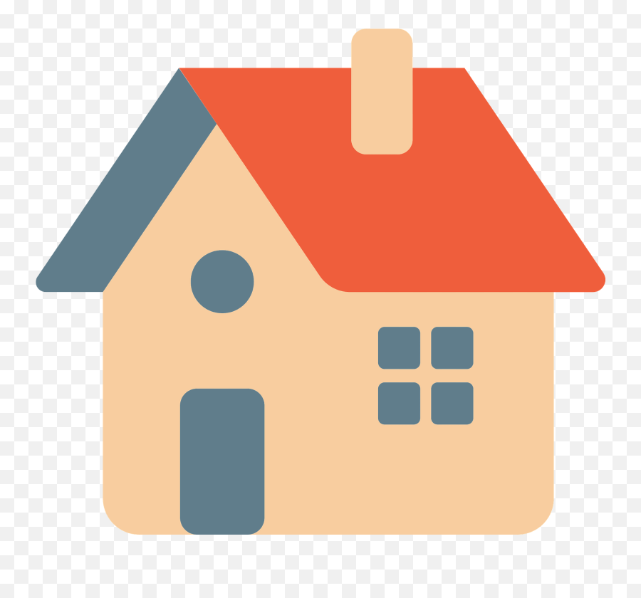 Home Clipart - Home Clipart Png Emoji,Little Yellow House Emoji