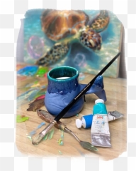 My Story U2014 Joyful Fine Art - Paint Tools Emoji,An Art Event About Child Painting Emotion And Artist