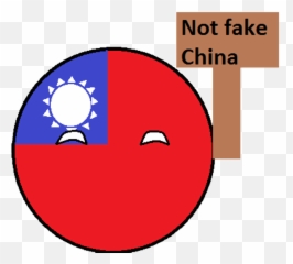 Taiwanball Countryballs Sticker By Cartoonfanunited - Taiwan Countryball Transparent Emoji,Taiwan Emoji