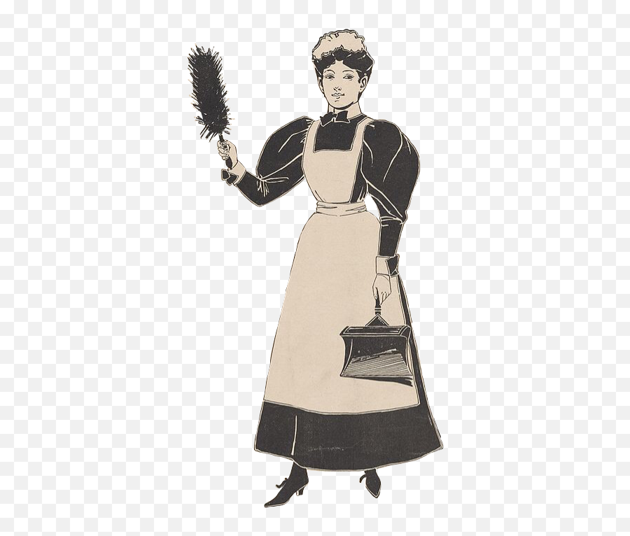 Maid Servant Sticker By Maria Poniatowski Emoji,Servant Emoji