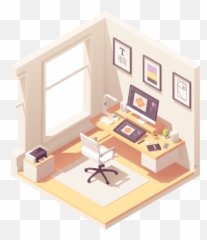 Office Feng Shui At Work Or At Home Shippo - Isometric Graphic Emoji,The Effect Of Fame On Emotion And Personalization