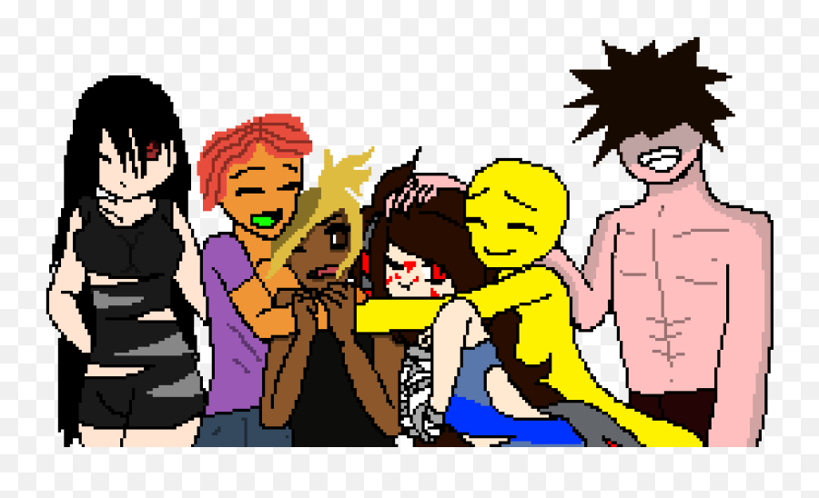 Group Hug Collab - Sharing Emoji,Group Hug Emoticon -photobucket