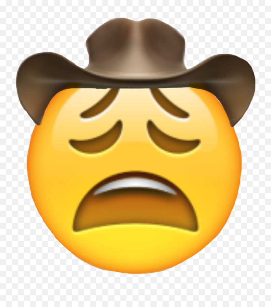 Weary Cowboyemoji Sticker - You Don T Have The Horses,Weary Emoji Meme