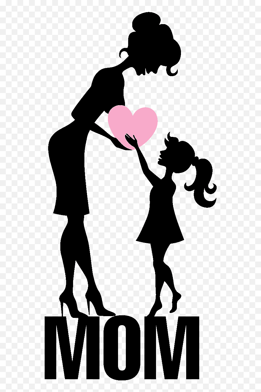 Pink Daughter Human Behavior Mother Day - Png Mothers Day Background Emoji,Mom And Daughter Emoji Clear Background