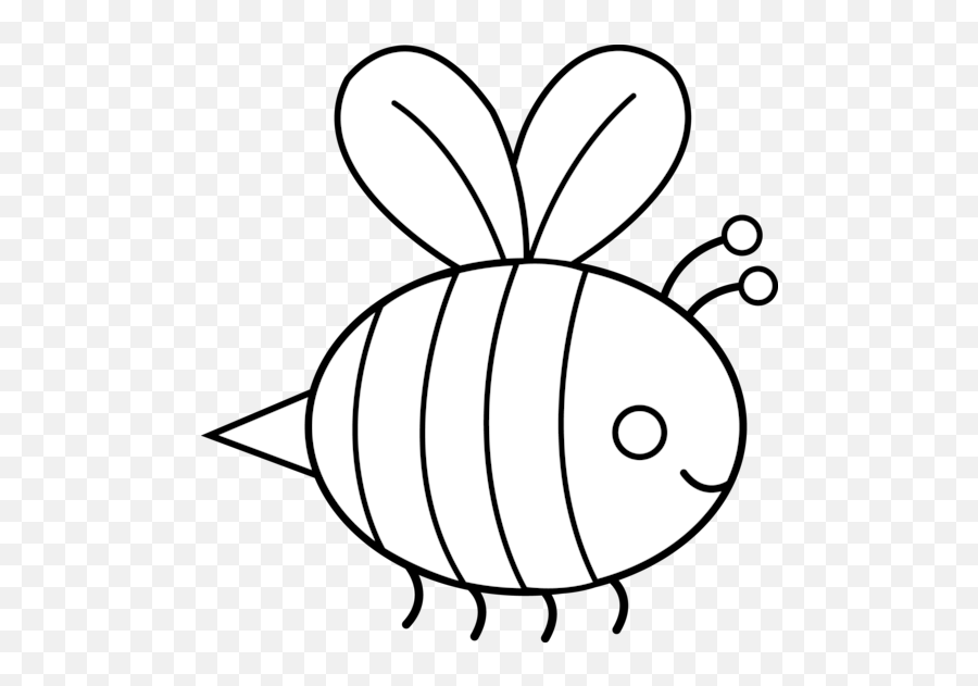 Free Clip Art Bumble Bee - Bumble Bee Coloring Page Emoji,Bumblebee Emoji