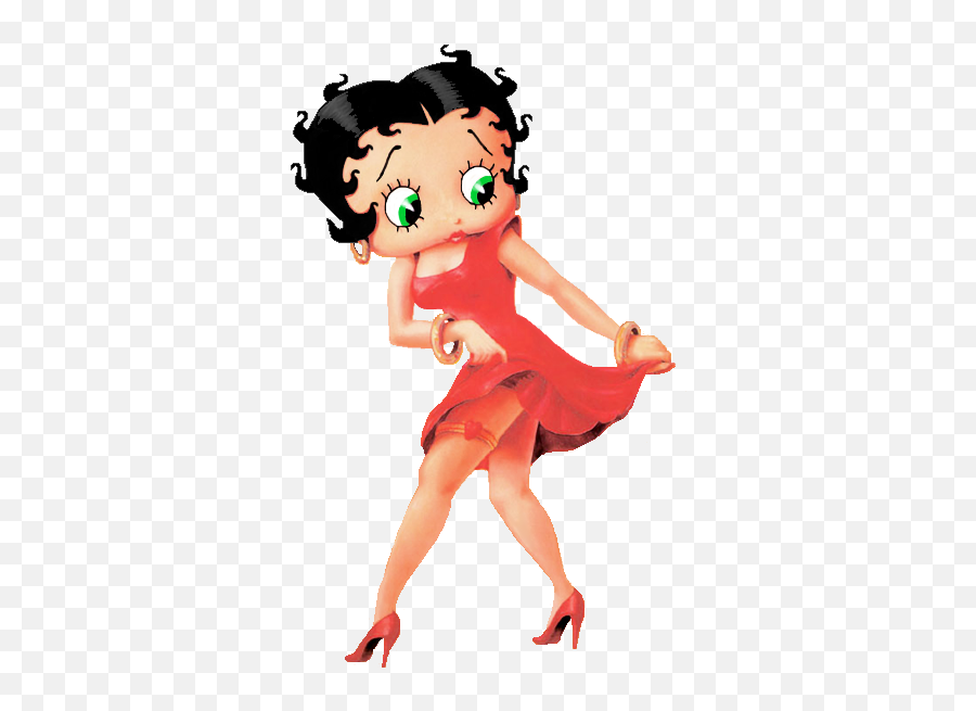 Stuck On You Photo By Khunpaulsak Photobucket Betty Boop Emoji,Emoji Girl Haircut Lipstick Dress