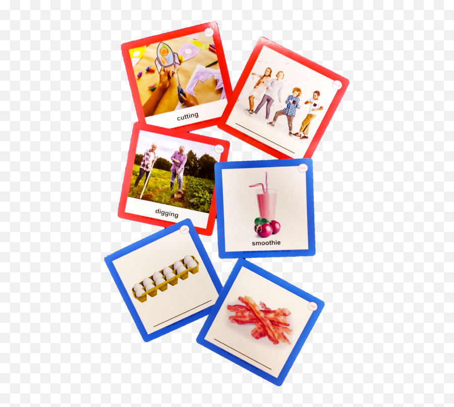 Big Box Of Nouns Verbs And Adjectivesu2014photo Cards - Speech Corner Emoji,Colors And Emotions Prek