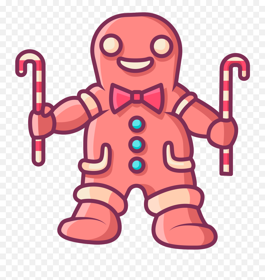 Gingerbread Clipart Free Download Transparent Png Creazilla Emoji,Running Gingerbread Man Emoji