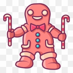 Gingerbread Clipart Free Download Transparent Png Creazilla Emoji,Running Gingerbread Man Emoji