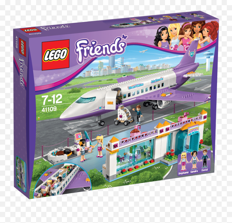 Heartlake Airport 41109 - Lego Friends Sets Legocom For Kids Emoji,Guess Emoji Clock And Plane