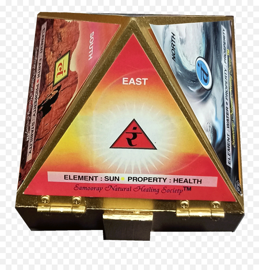 Vastu Element Pyramid With Wooden Chamber - Get Positivity Emoji,Emotion Response Pyramid