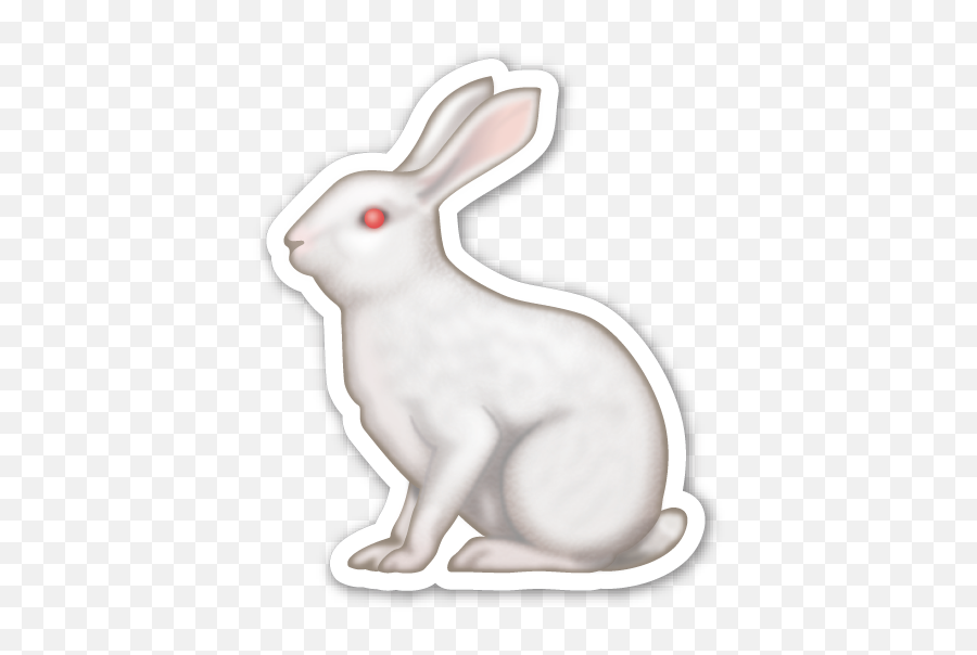 Rabbit - Conejo Whatsapp Emoji De Conejo,Bunny Emoji