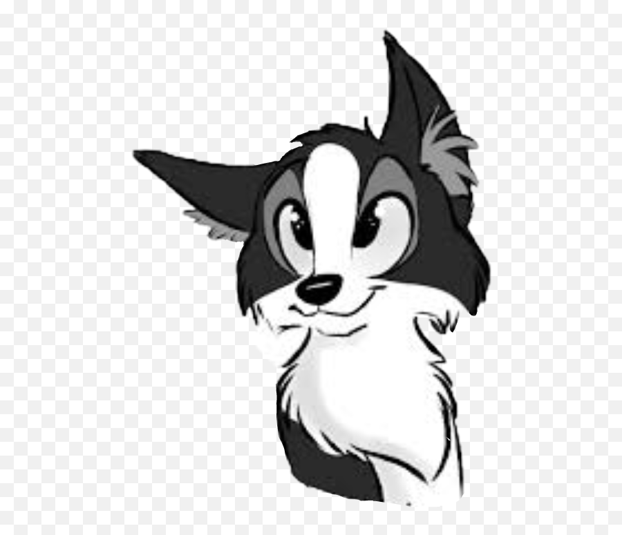 Bordercolliedogdogdrawing Sticker By Bone The Cat - Fictional Character Emoji,Emoji Dog Bone