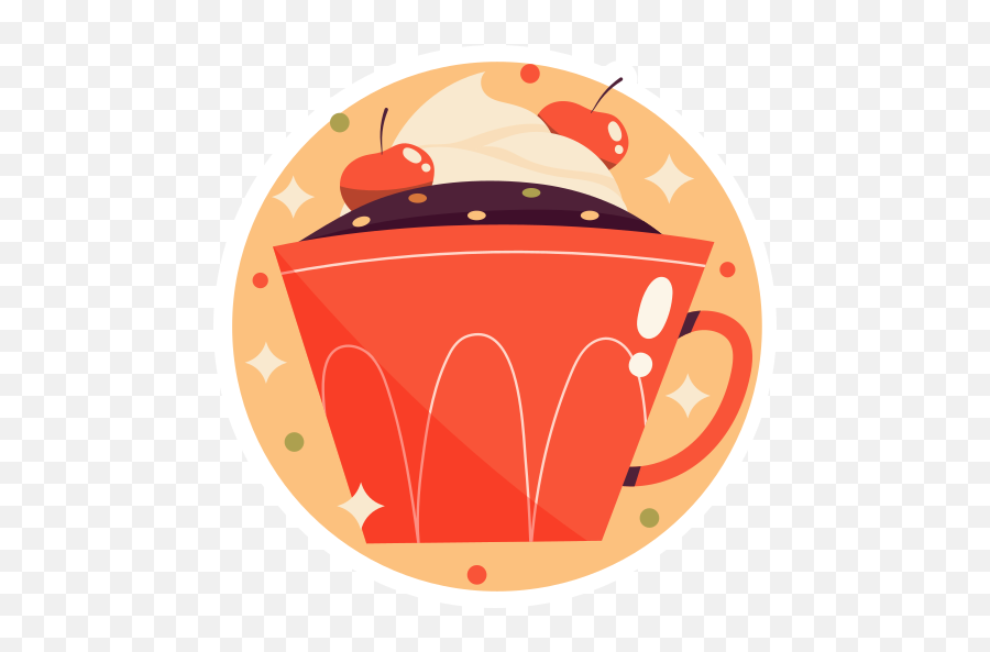 Hot Chocolate Stickers - Free Food And Restaurant Stickers Emoji,Hot Drink Emoji