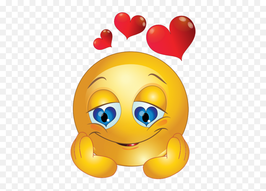 Emoji In Love Png Free Cutout Png U0026 Clipart Images Citypng,Growingheart Emoji