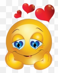 Emoji In Love Png Free Cutout Png U0026 Clipart Images Citypng,Growingheart Emoji