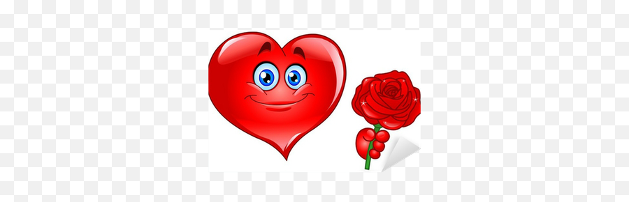 Sticker Heart With Rose - Pixersus Emoji,Heart Arrow Emoji