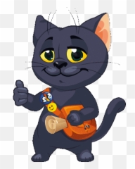 Thumbs Stickers For Android Ios - Cat Thumbs Up Animation Emoji,Twiddling Thumbs Emoji