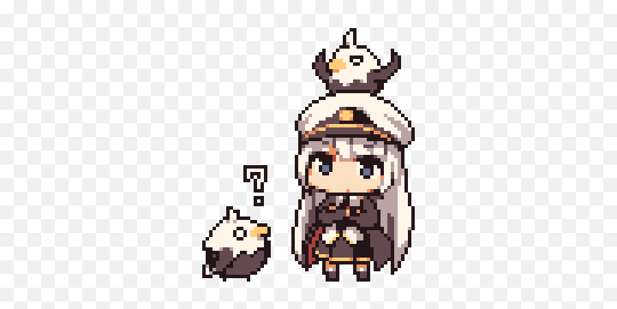 Azur Lane Top 3 Pixel Emojis Survey - Azur Lane Gif Transparent,Emoji Pixel Art