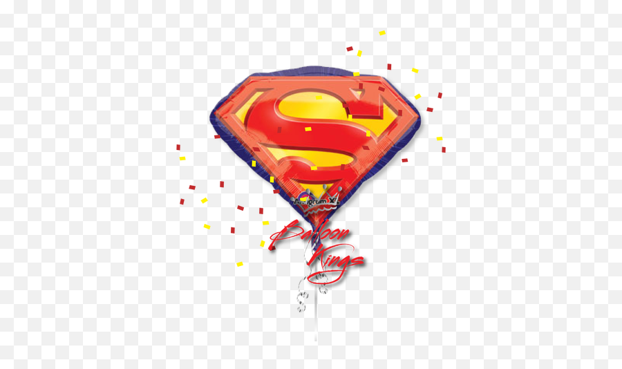 Superman Emblem - Superman Balloons Png Emoji,Superman Emoji Art