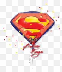 Superman Emblem - Superman Balloons Png Emoji,Superman Emoji Art