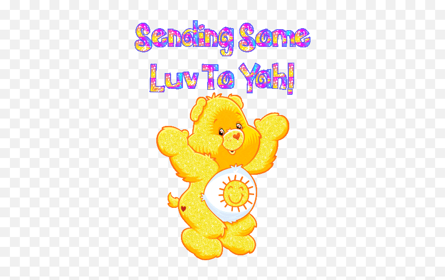 Get Gifs Background Html Codes Glitter Gifs Dolls - Sun Care Bear Gif Emoji,Xanga Emoticons