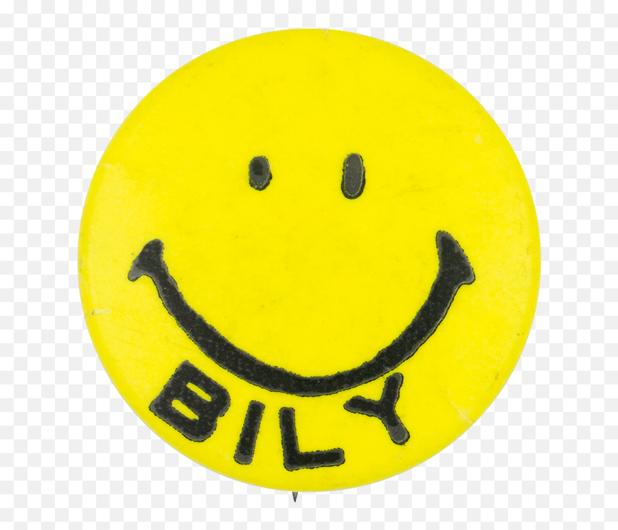 Bob Bily Smiley Yellow Busy Beaver Button Museum - Happy Emoji,Election Emoticon