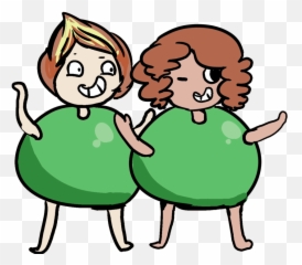 Free Clip Art - Fat Peas In A Pod Emoji,Peas In A Pod Emoji